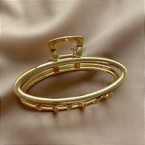 PRESILHA FIO OVAL M DOURADO BIJU