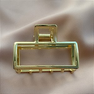PRESILHA RETANGULAR P DOURADO BIJU