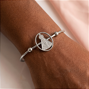 PULSEIRA/BRACELETE FIO NOSSA SENHORA AÇO 316L⭐️