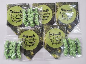Conjunto de Bandanas e laços