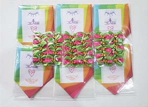 Conjunto de Bandanas e Laços 04