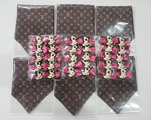 Conjunto de Bandanas e Laços 06.