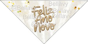 Bandana Ano Novo Grande com 6 Unidades