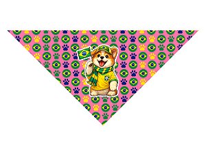 Bandanas PP Copa 2026 para Cães