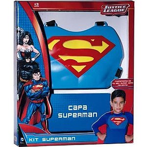 kit superman  Brinquedos Rosita   capa super homem   vermelha 