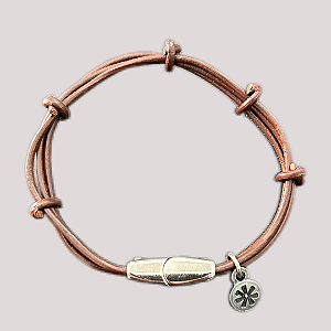 Pulseira Akt Couro - Café