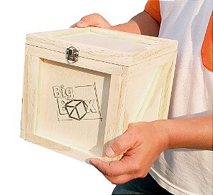 BigBox - Caixa Madeira para Embalagens e Kits Especiais