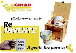 Kit SMALL BigBox e Caneca Persoanlizada Páscoa Dia Das Mães Pais Namorados Especial