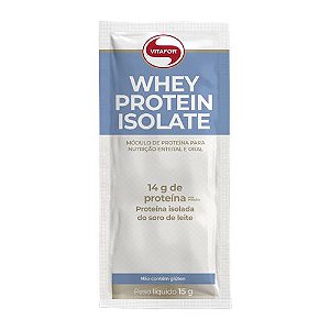 Whey Protein Isolate Sachê 15g Vitafor