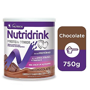 Nutridrink Protein Senior Chocolate 750g Comp