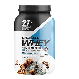 Choklers Whey Cookies Cream 900g Pote