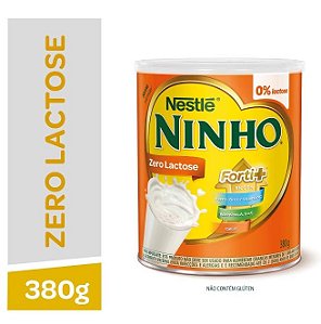 Leite Em Pó Ninho Forti+ Zero Lactose 380g