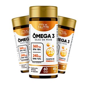 Nutraceutical Omega 3 - 60 Caps - 60g - Mix Nutri
