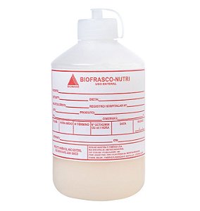 Frasco para Nutrição Enteral 300ml - Biofrasco Nutri