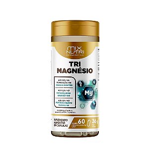 Nutraceutical Tri Magnésio - 60 Caps - Mix Nutri