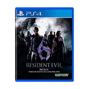 Jogo Resident Evil 6 - PS4