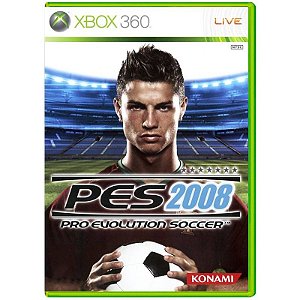 Jogo Pro Evolution Soccer 2008 (PES 08) - Xbox 360