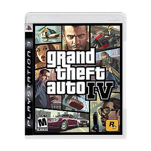 Jogo Grand Theft Auto IV (GTA 4) - PS3