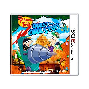 Jogo Phineas and Ferb: Quest for Cool Stuff - 3DS