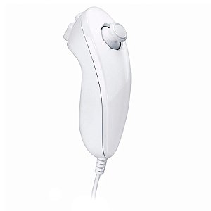 Controle Nintendo Nunchuk Branco - Wii