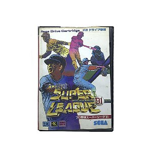 Jogo Pro Yakyuu Super League '91 - Mega Drive (Japonês)