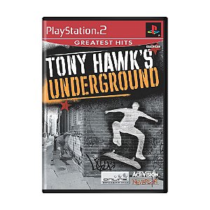Jogo Tony Hawk&#39;s Underground - PS2 (Greatest Hit&#39;s)