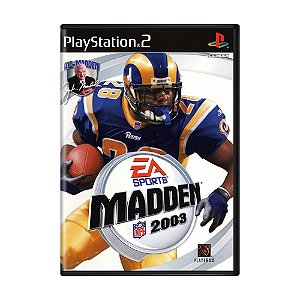 Jogo Madden NFL 2003 - PS2