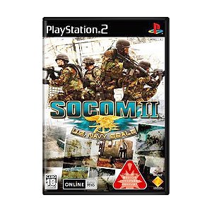 Jogo SOCOM II: U.S. Navy SEALs - PS2 (Japonês)