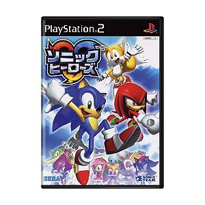 Jogo Sonic Heroes - PS2 (Japonês)