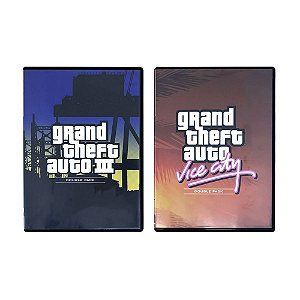 Jogo Grand Theft Auto III & Vice City (Double Pack) - PS2