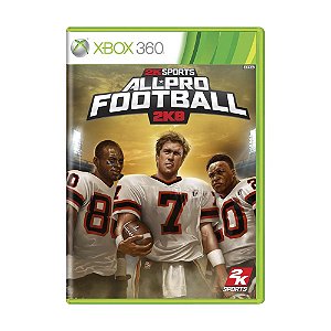 Jogo All-Pro Football 2K8 - Xbox 360