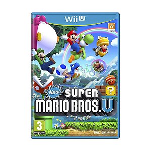 Jogo New Super Mario Bros. U  - Wii U (Europeu)