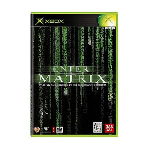 Jogo Enter the Matrix - Xbox (Japonês)