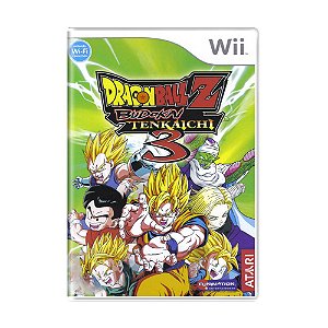 Jogo Dragon Ball Z: Budokai Tenkaichi 3 - Wii
