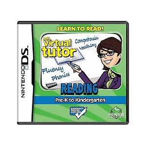 Jogo My Virtual Tutor: Reading Pre-K to Kindergarten - DS