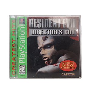 Jogo Resident Evil: Director's Cut - PS1 (Greatest Hits)