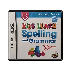 Jogo Kids Learn Spelling and Grammar: A+ Edition - DS