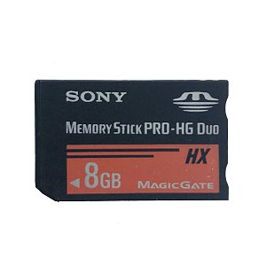 Cartão De Memória Memory Stick Pro Duo 8GB - Sony