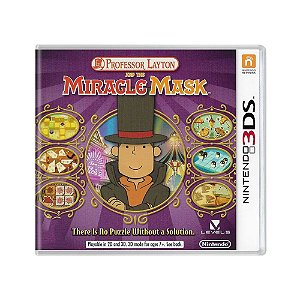 Jogo Professor Layton and the Miracle Mask - 3DS