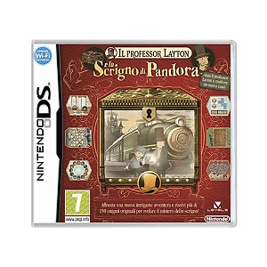 Jogo Il professor Layton e lo scrigno di Pandora - DS (Europeu)