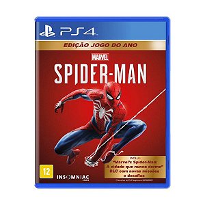 Jogo Marvel's Spider-Man (Edição Jogo do Ano) - PS4