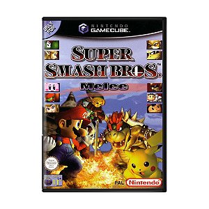 Jogo Super Smash Bros. Melee - GameCube (Europeu)