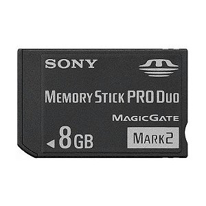 Cartão de Memória Memory Stick Pro Duo Mark 2 8GB - Sony