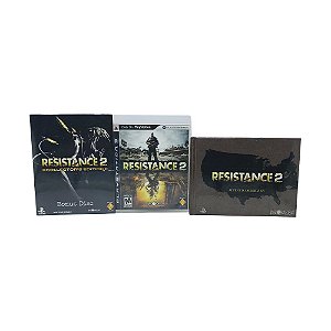 Jogo Resistance 2 + Art Book e Bonus Disc - PS3