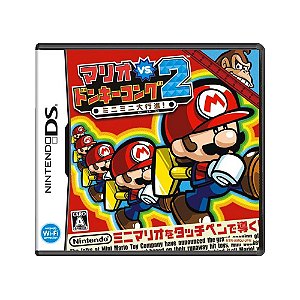 Jogo Mario vs. Donkey Kong 2: MiniMini Daikoushin! - DS (Japonês)