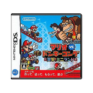 Jogo Mario vs. Donkey Kong: Totsugeki! Mini-Land - DS (Japonês)