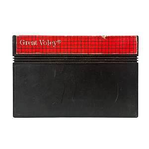 Jogo Great Voley - Master System