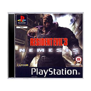 Jogo Resident Evil 3: Nemesis - PS1 (Europeu)