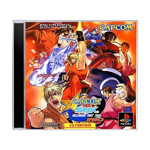 Jogo Capcom vs. SNK Millennium Fight 2000 Pro - PS1 (Japonês)