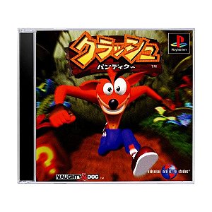 Jogo Crash Bandicoot - PS1 (Japonês)
